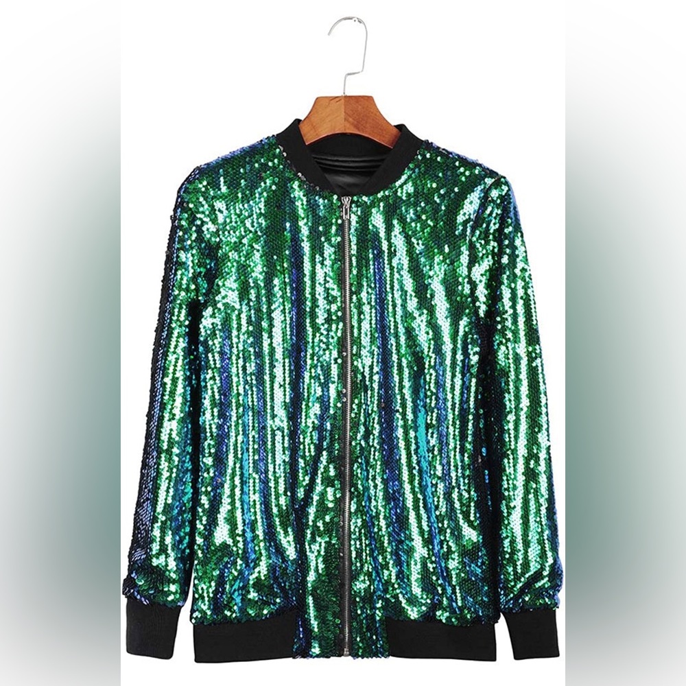 NWT Sequin Jacket